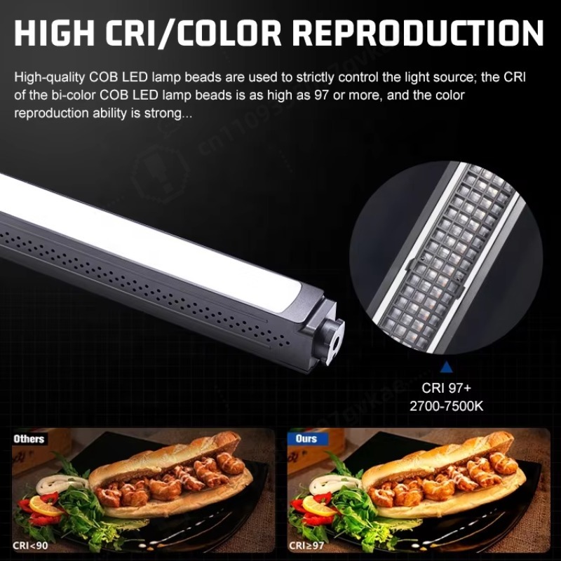Photography Lighting Lamp - Luz LED RGB portátil para estudio
