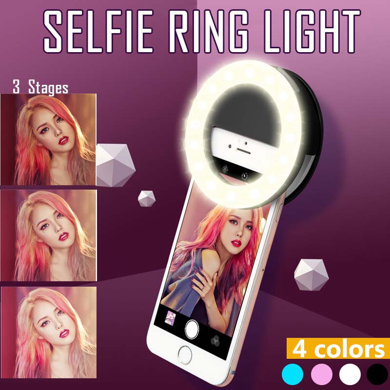 Photography Lighting Lamp - Anillo de luz LED con 3