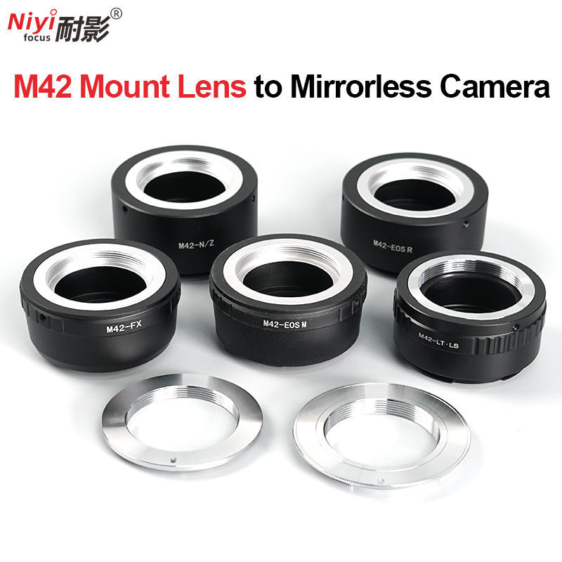 Macro Photography Lighting Kit - Adaptador de lente M42, anillo adaptador