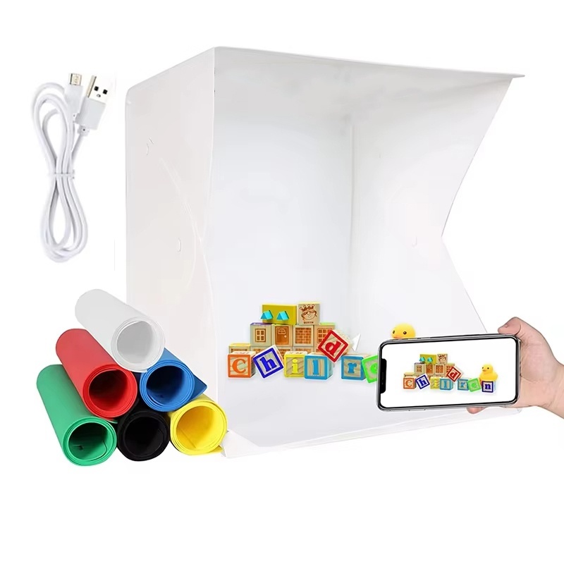 Photography Lighting Kit - Caja de luz plegable portátil para