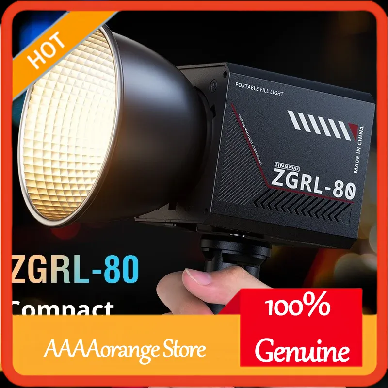 Photography Lighting System - Luz LED de vídeo COB ZGRL80