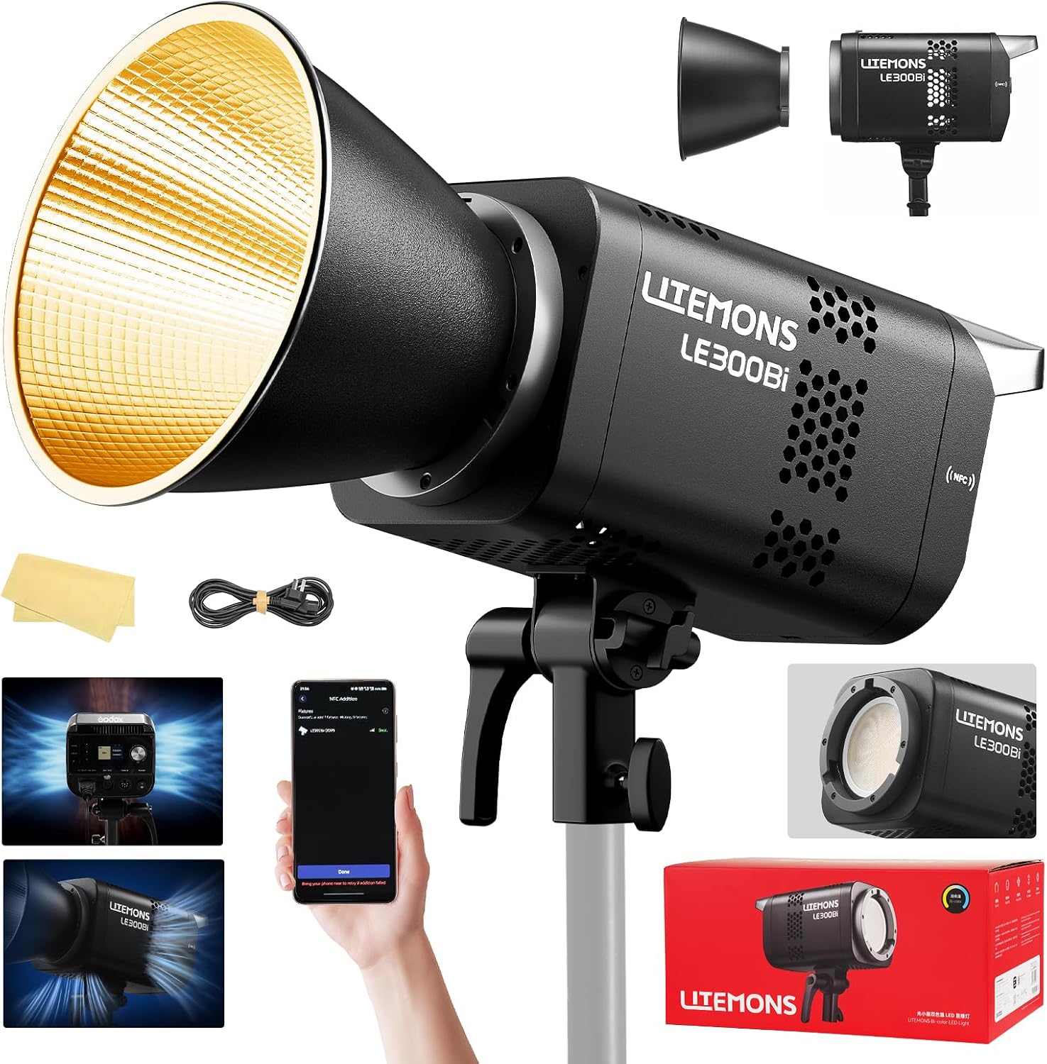 Photography Lighting Kit - Kit de Iluminación LED RGB para