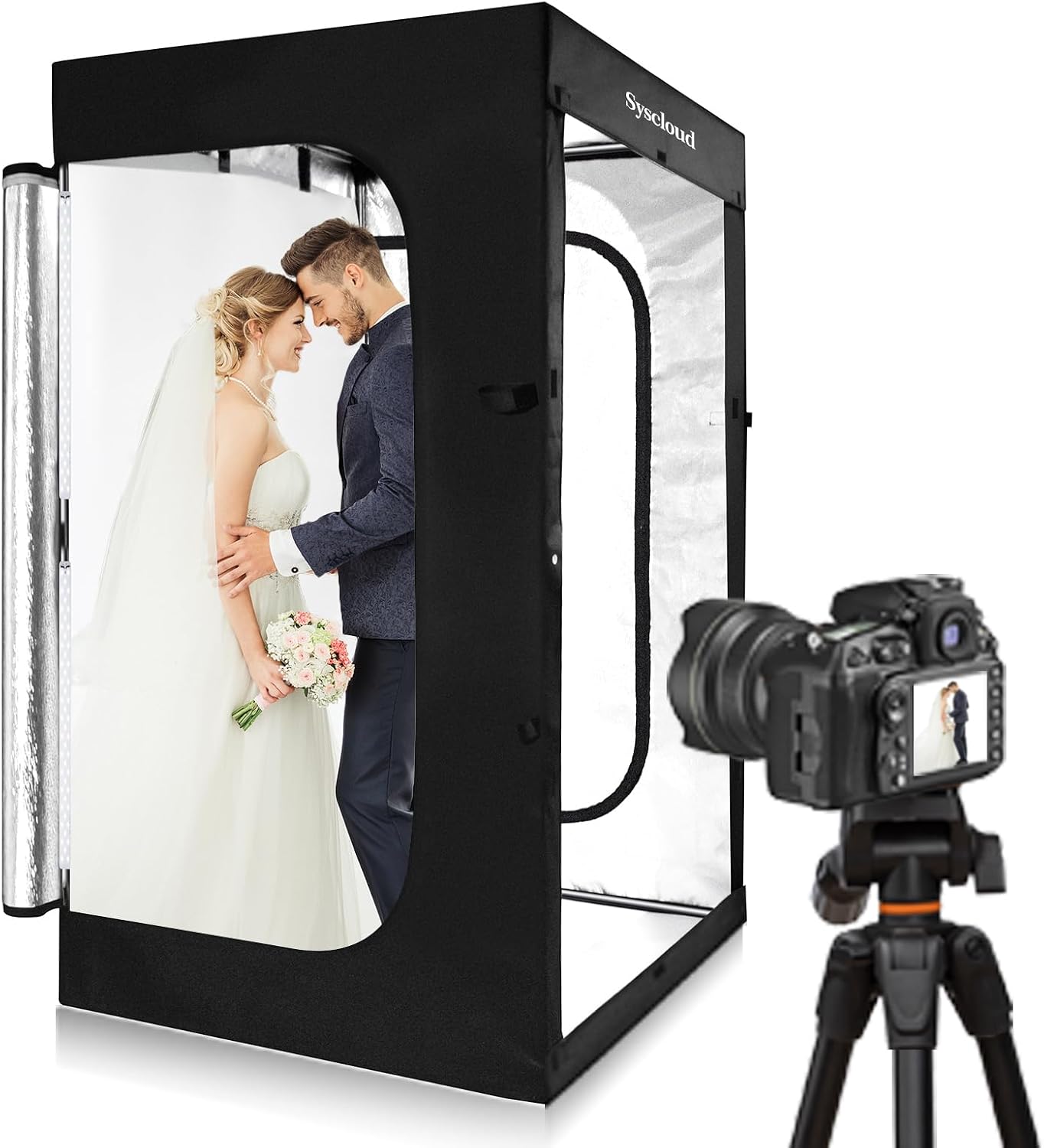 Photography Lighting Kit With Backdrop - Carpa de Luz LED Regulable para
