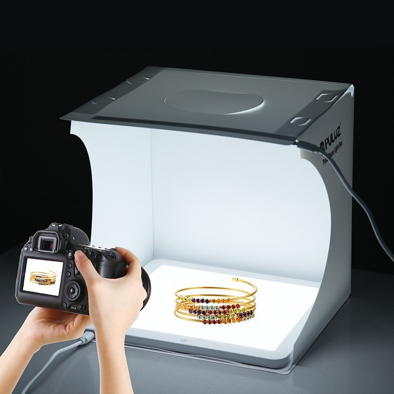 Photography Lighting No Shadows - Mini Base de Luz LED Sin
