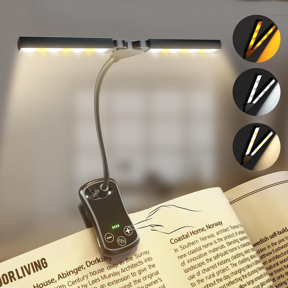Photography Lighting Book - 14 LED Clip en luz de