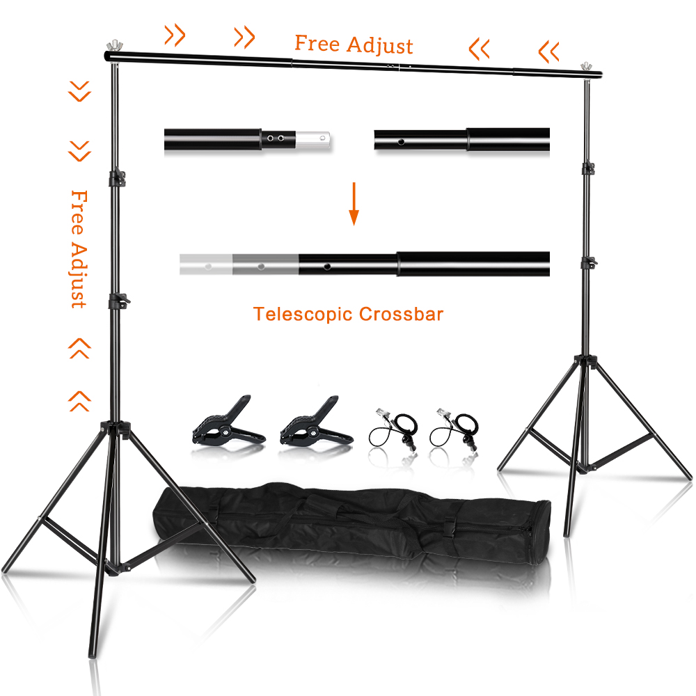 Photography Lighting Kit With Backdrop - Soportes para Fondos de Fotografía de