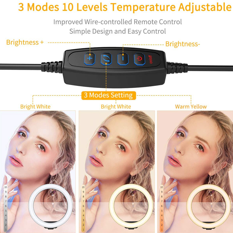 Anillo de Luz LED para Selfies - Photography Lighting Lamp reseña y precio