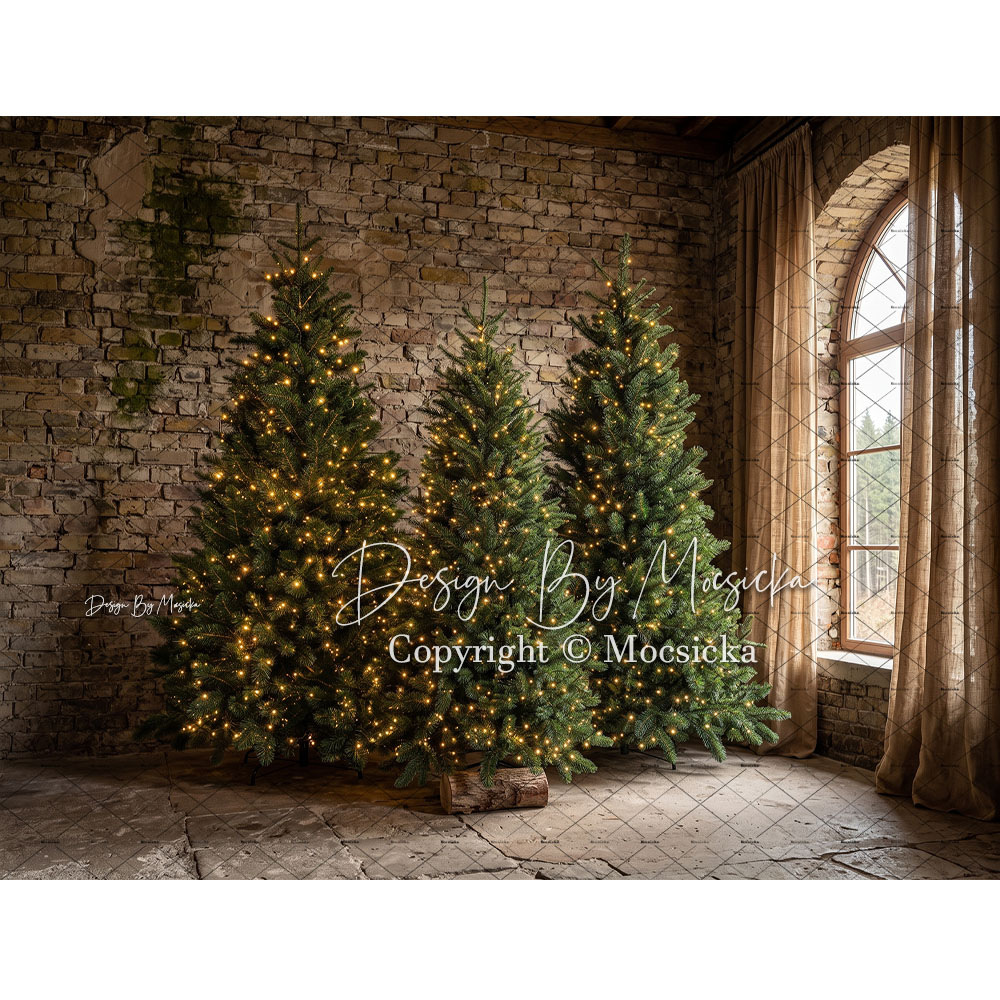 Fondo de fotografía navideño M - Photography Lighting Wall reseña y precio