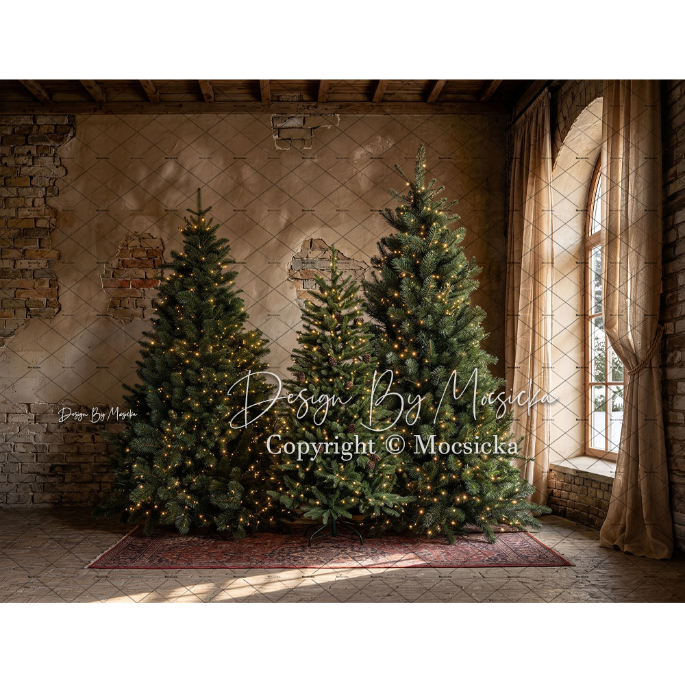 Fondo de fotografía navideño M - Photography Lighting Wall reseña y precio