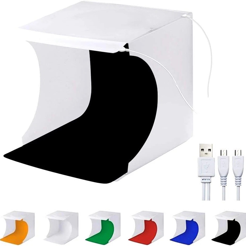 Caja de Luz Portátil Plegable  - Photography Lighting Kit With Backdrop reseña y precio