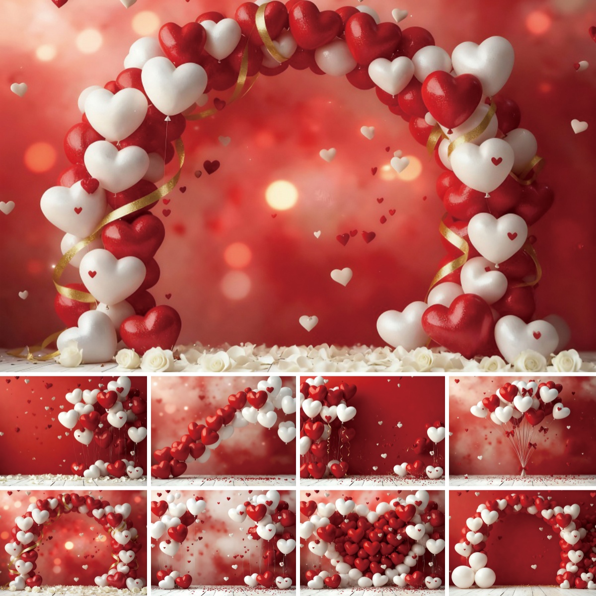Fondo del Día de San Valentín  - Photography Lighting White Background reseña y precio
