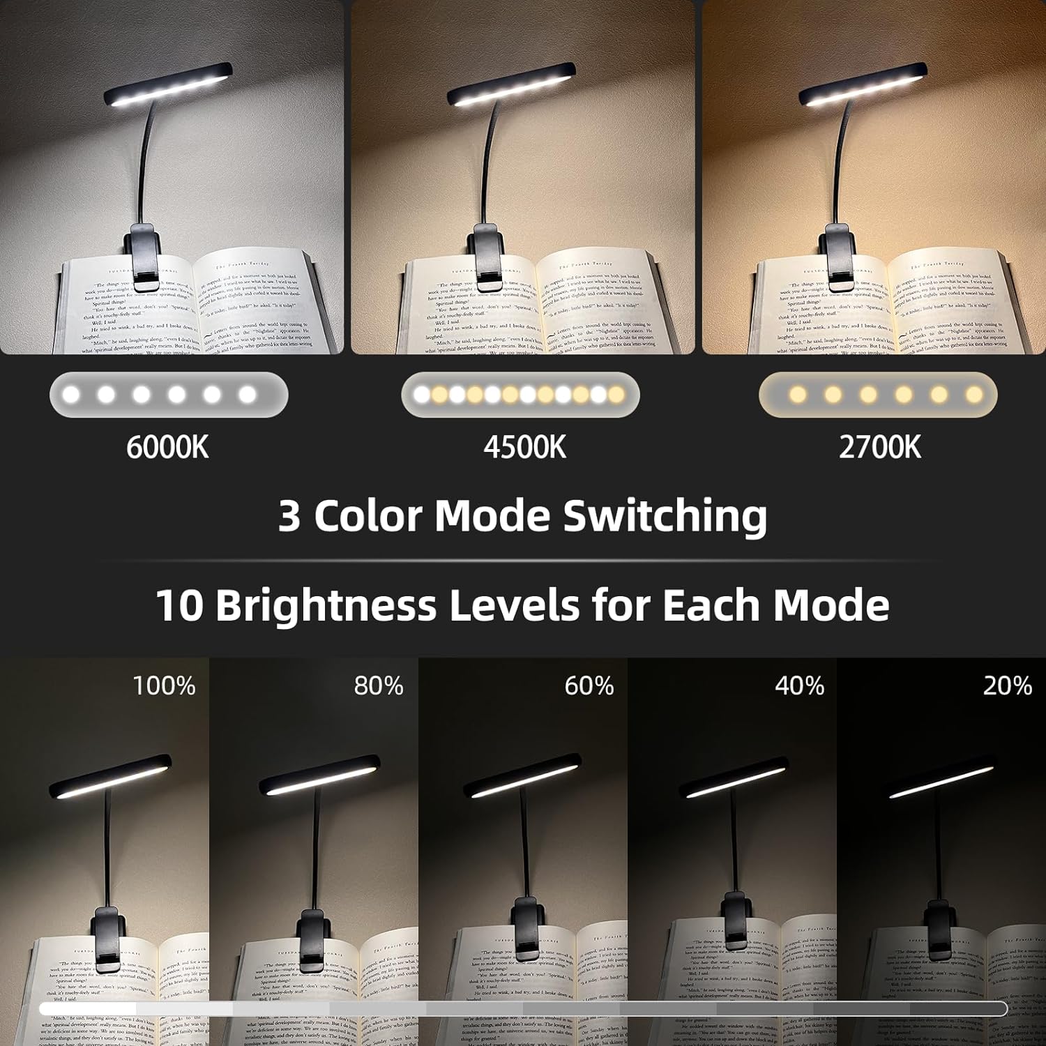Luz LED de lectura para libros - Photography Lighting Book reseña y precio