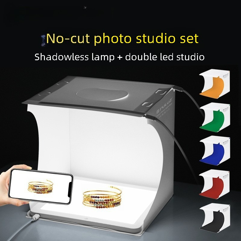 Caja de Luz LED Mini 2 en 1 de - Photography Lighting No Shadows reseña y precio