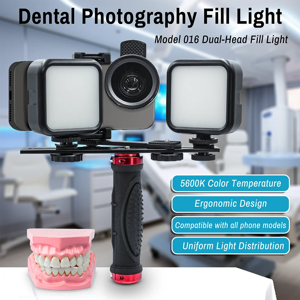Luz LED intraoral para fotogra - Photography Lighting Lamp reseña y precio