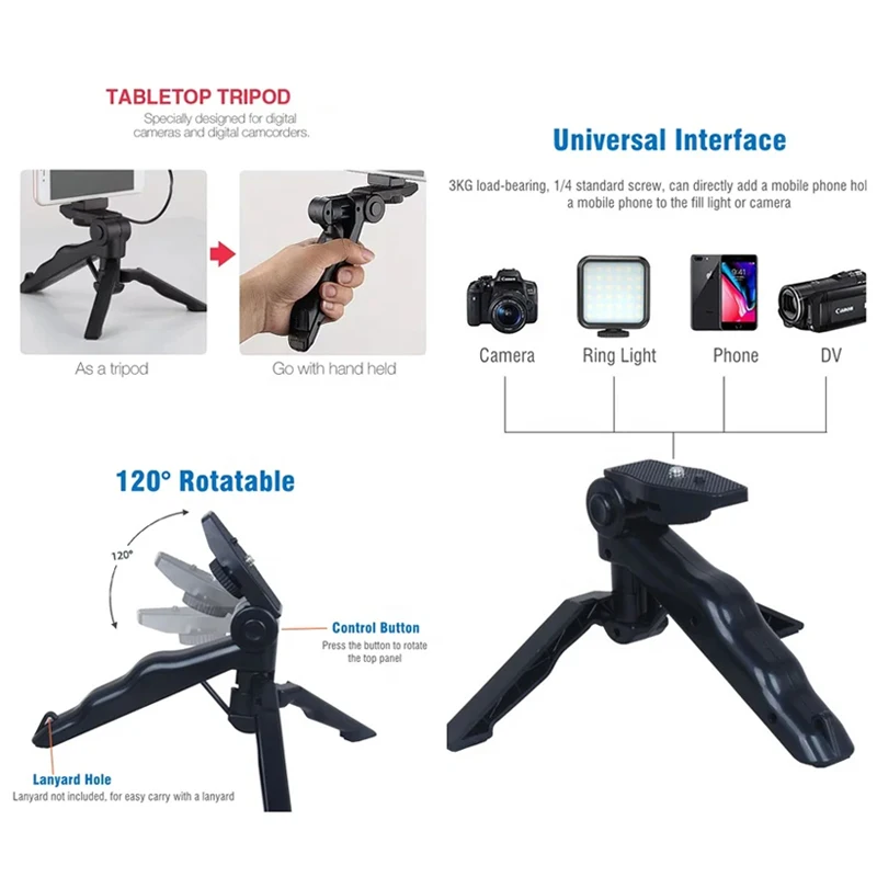 Kit de vlogging para teléfono  - Photography Lighting Kits reseña y precio