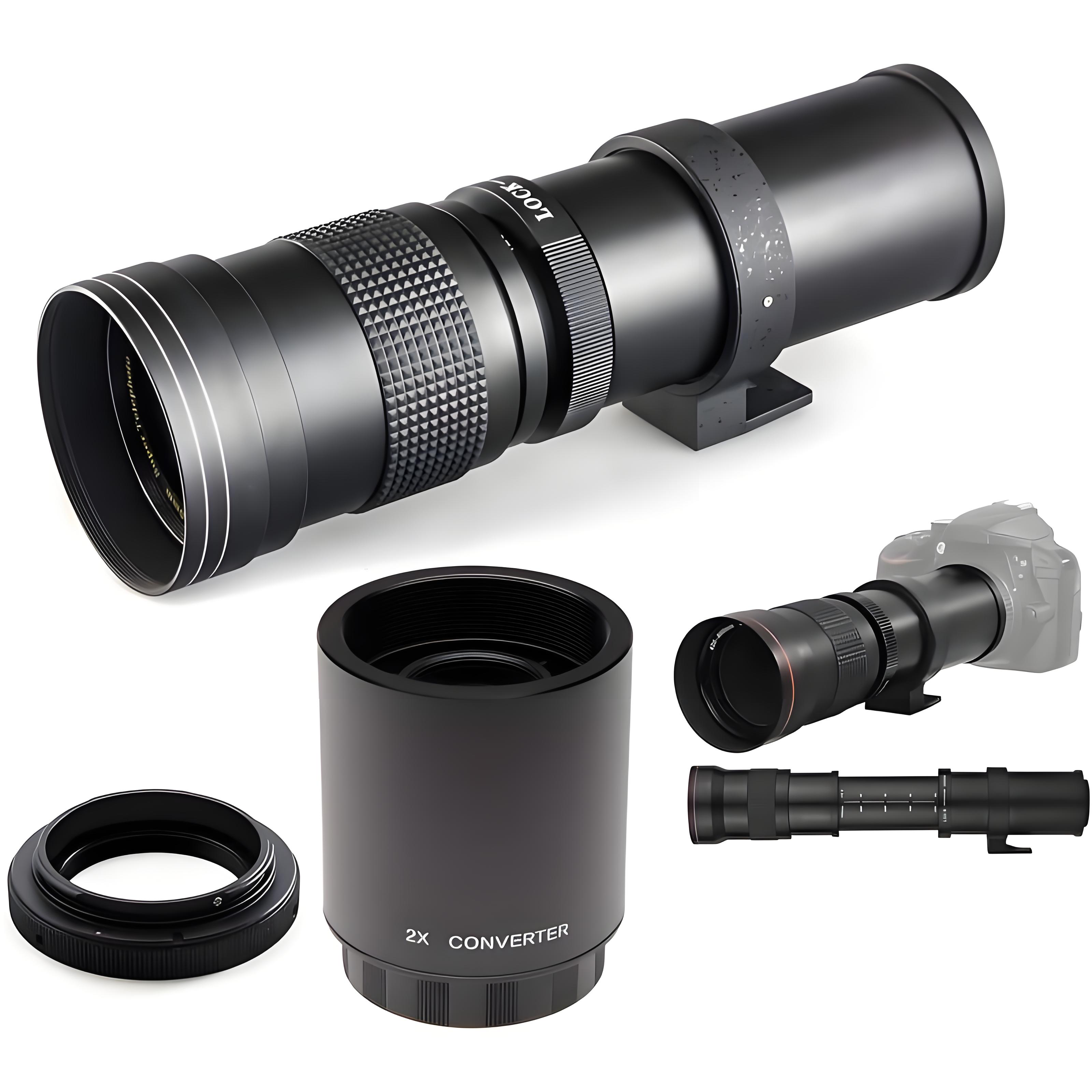 Lente Zoom Teleobjetivo Medio  - Macro Photography Lighting Kit reseña y precio