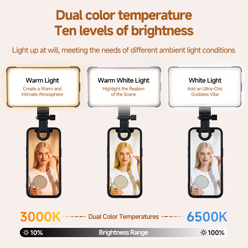 Luz de vídeo LED RGB, Clip de  - Photography Lighting Diagram reseña y precio
