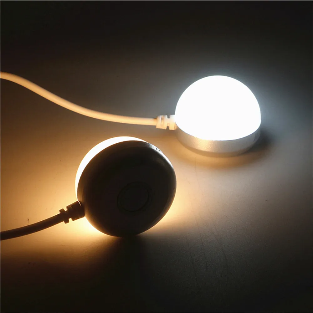 3W 5W Mini USB LED Blub 1,5 m  - Photography Lighting Book reseña y precio