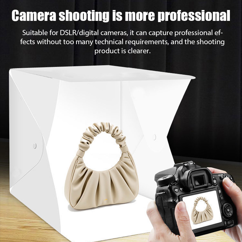 Caja de luz Mini caja de estud - Photography Lighting Styles reseña y precio