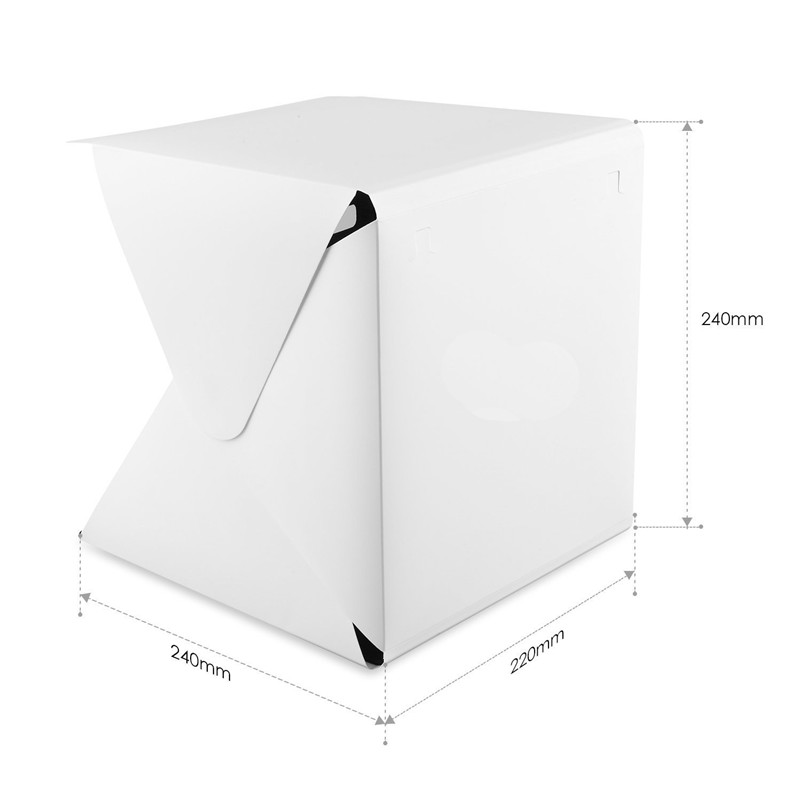 Mini Estudio Fotográfico Portá - Photography Lighting Kit With Backdrop reseña y precio