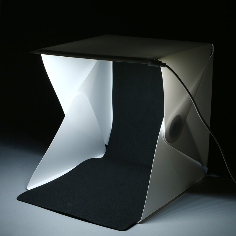 Mini Estudio Fotográfico Portá - Photography Lighting Kit With Backdrop reseña y precio