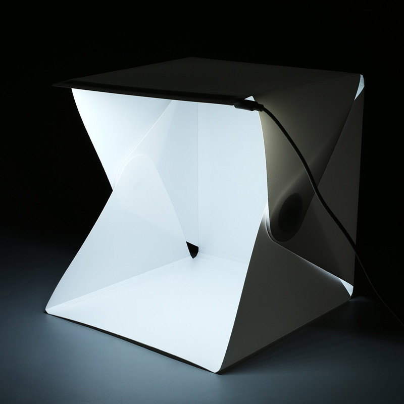 Mini Estudio Fotográfico Portá - Photography Lighting Kit With Backdrop reseña y precio