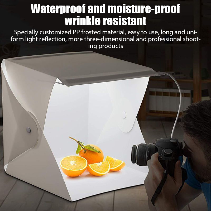Caja de luz plegable portátil  - Photography Lighting Kit reseña y precio