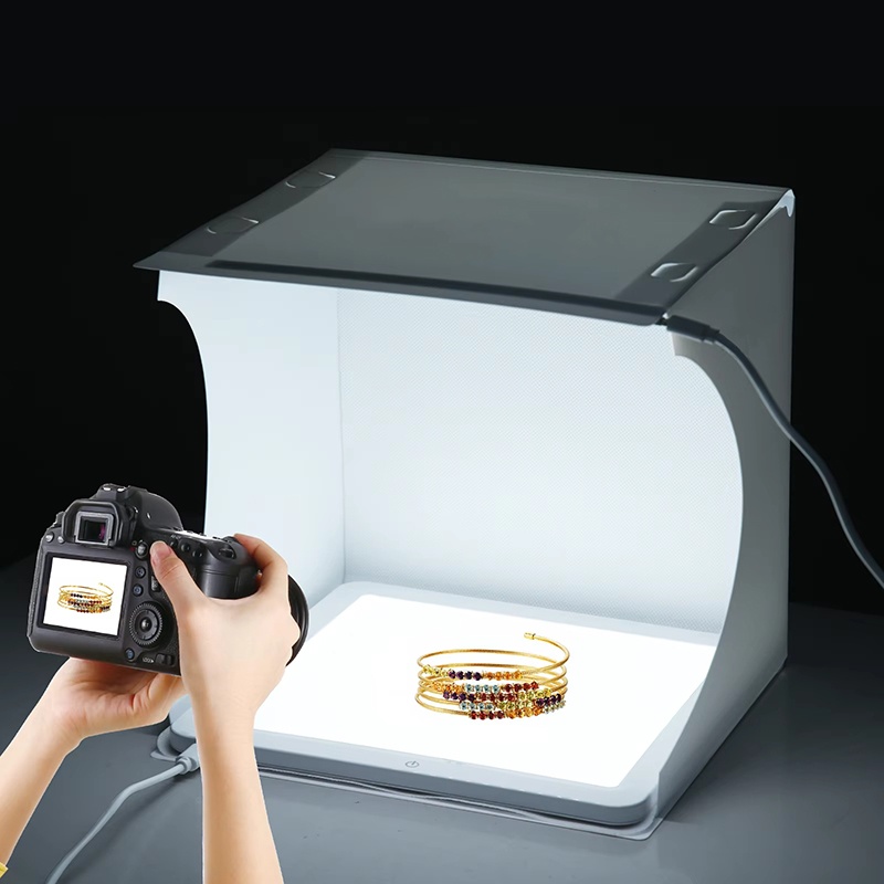 Caja de Luz Portátil de 20 cm  - Photography Lighting Styles reseña y precio