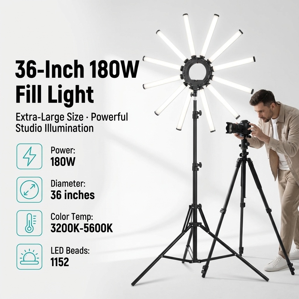 Kit de Iluminación Fotográfica - Photography Lighting Kit reseña y precio