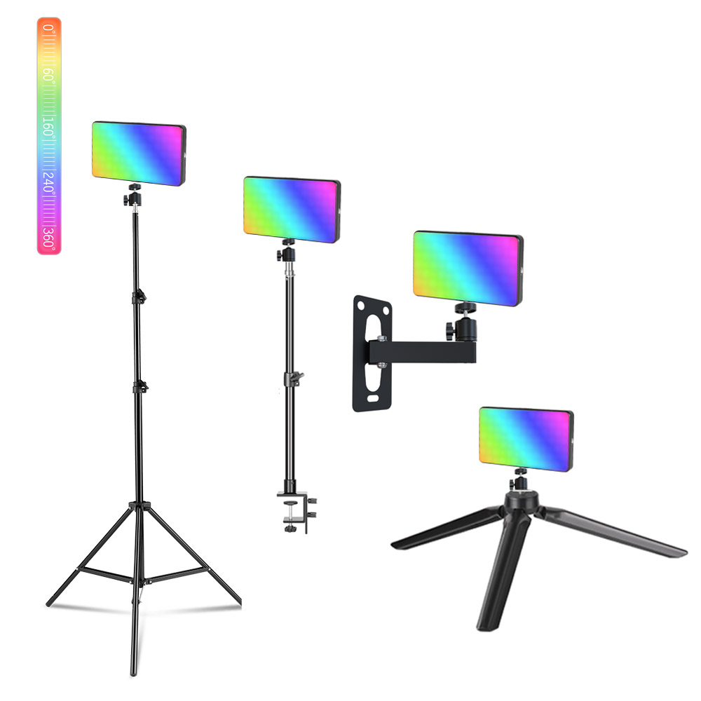 Luz de vídeo LED RGB SH W140 0 - Photography Lighting Board reseña y precio