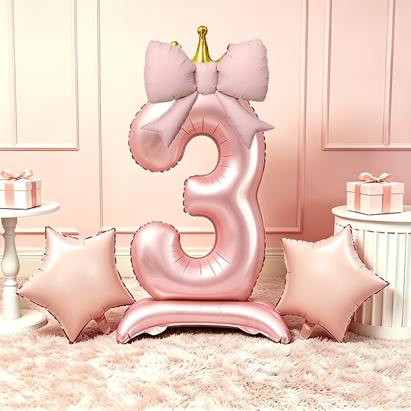 Globos 3D Rosa Claro de Lujo 0 - Photography Lighting Kit reseña y precio