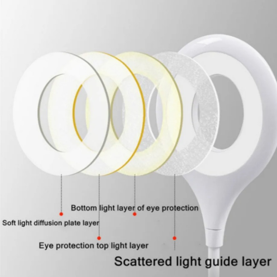 Lámpara de Mesa USB de 18 LED, - Photography Lighting Book reseña y precio