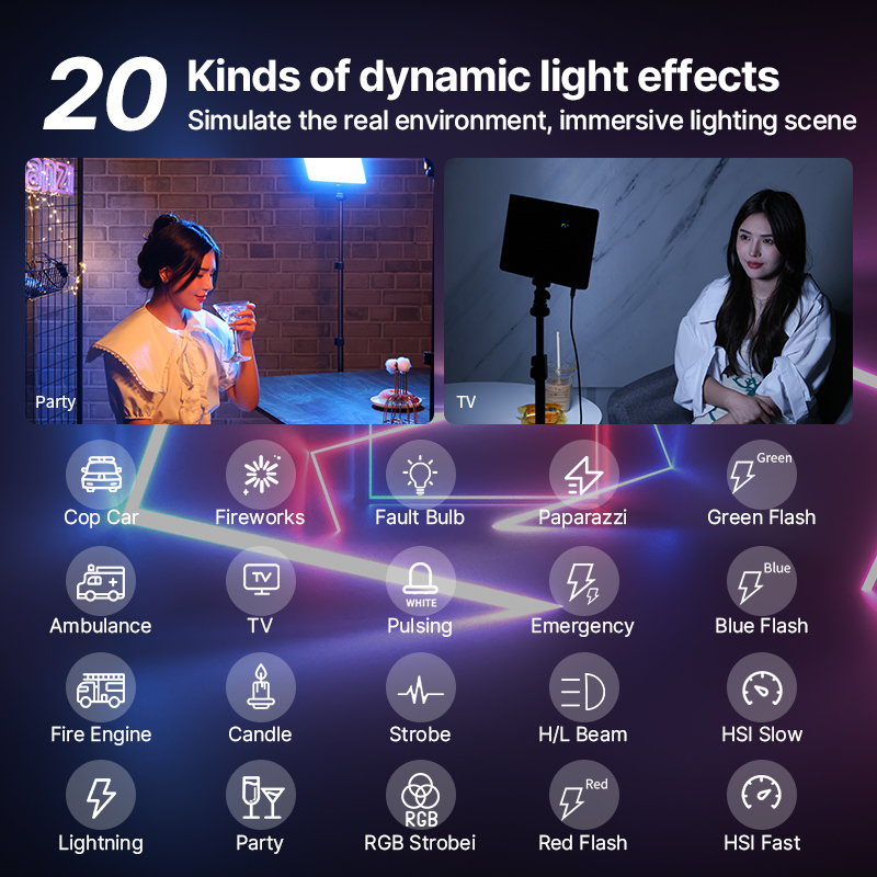 Ulanzi LT003 15W RGB luz de ví - Photography Lighting Board reseña y precio