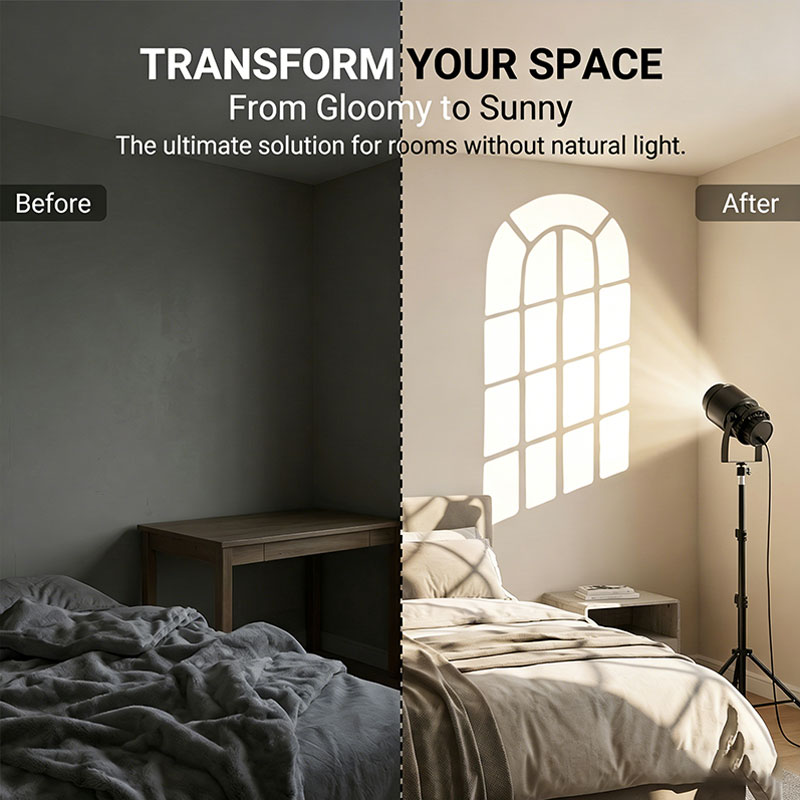 Lámpara de Proyección LED de 1 - Photography Lighting No Shadows reseña y precio