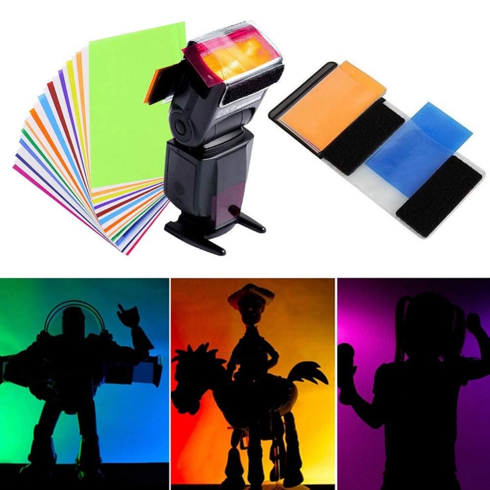 Kit de 12 Filtros de Gel para  - Photography Lighting Kit reseña y precio