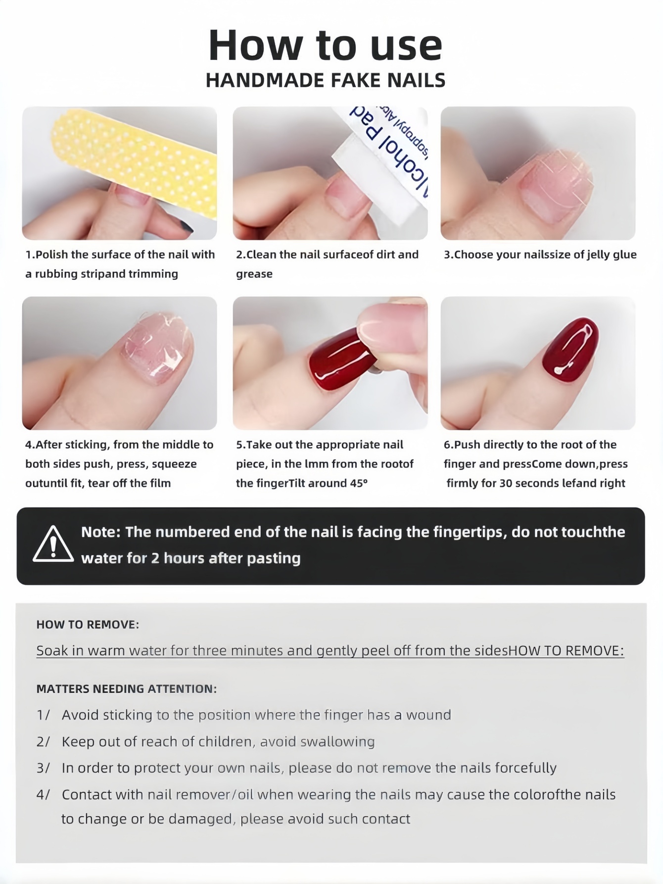 Juego de 10 piezas, uñas posti - Photography Lighting Style reseña y precio