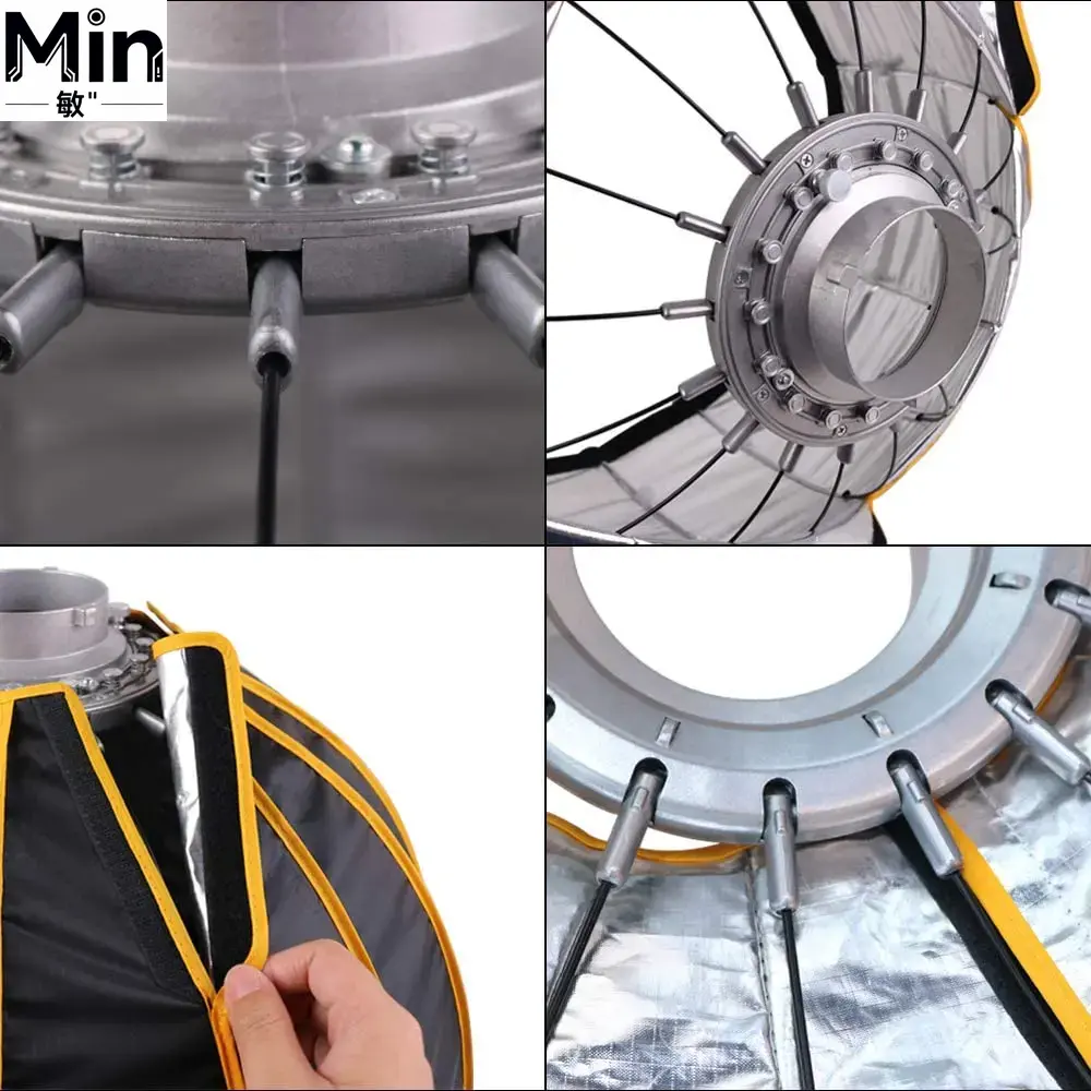 Softbox Parabólico Plegable de - Photography Umbrella Lighting Setup reseña y precio