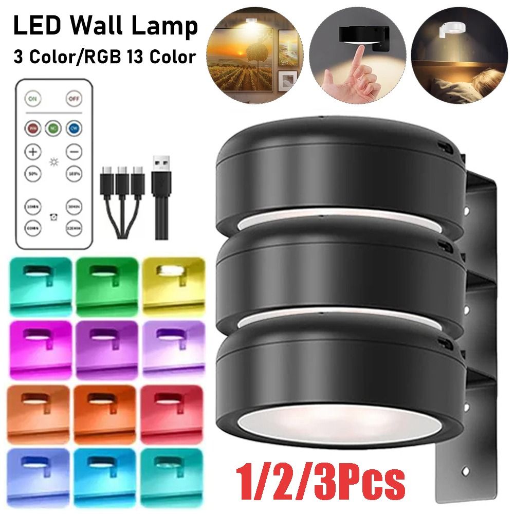 Luz LED magnética montada en l - Photography Lighting Wall reseña y precio