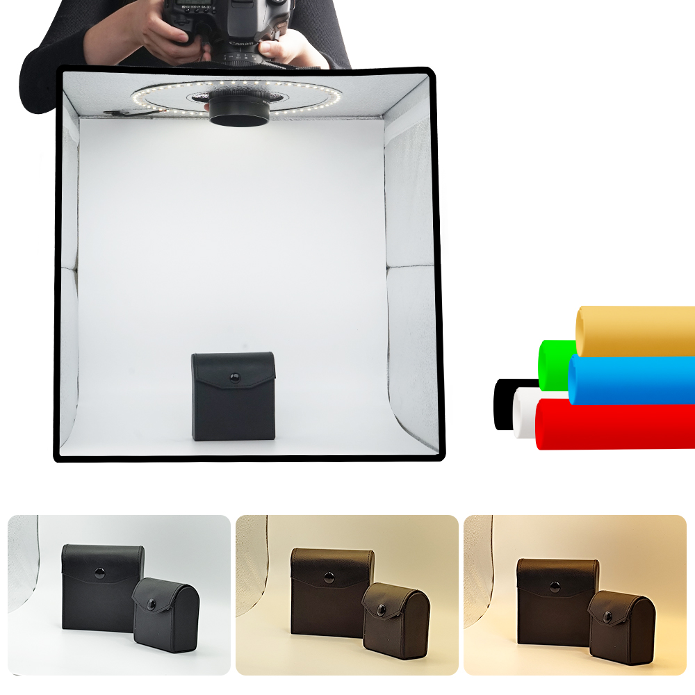 Lightdow-caja de fotos regulab - Photography Lighting Kit reseña y precio