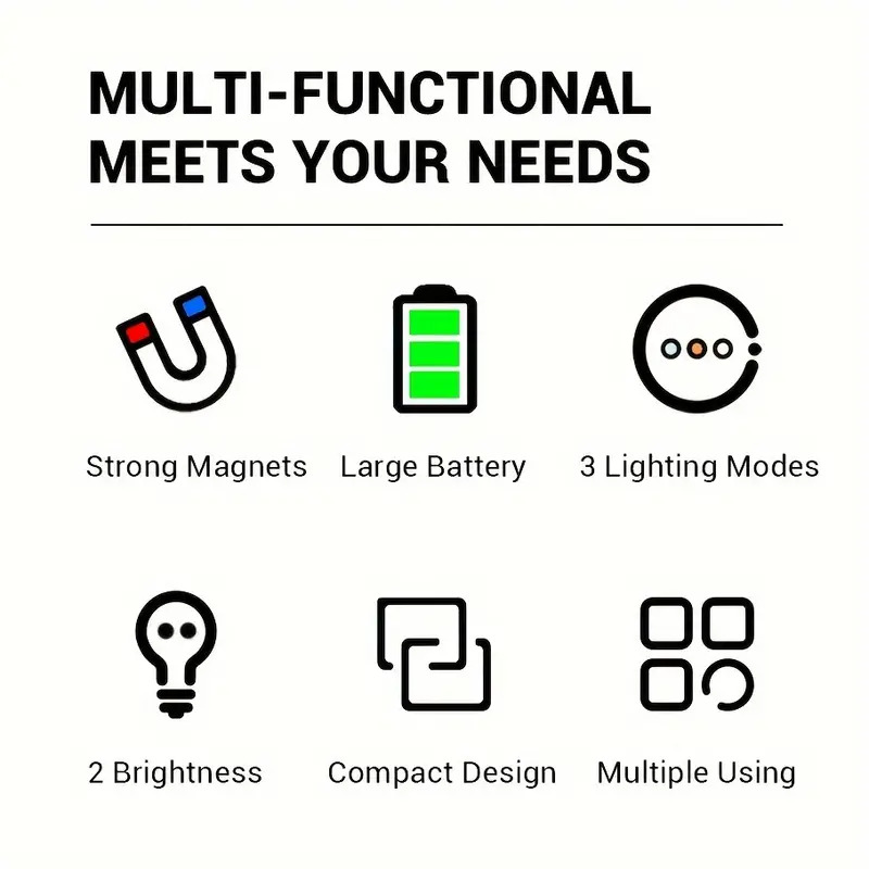 Mini luz LED magnética para Se - Photography Lighting System reseña y precio