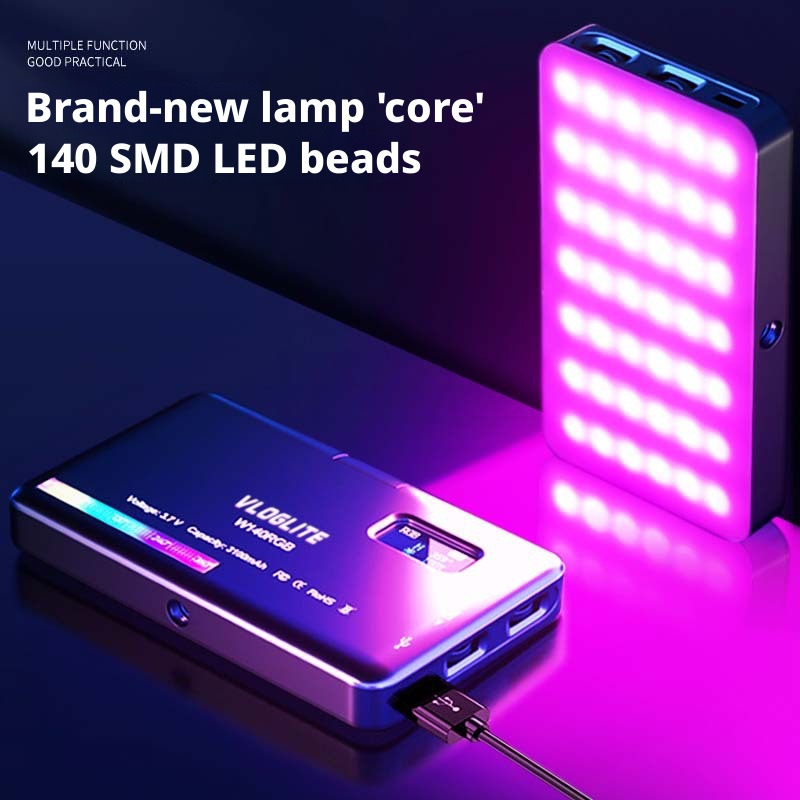 Luz de Relleno RGB Móvil para  - Photography Lighting Lamp reseña y precio