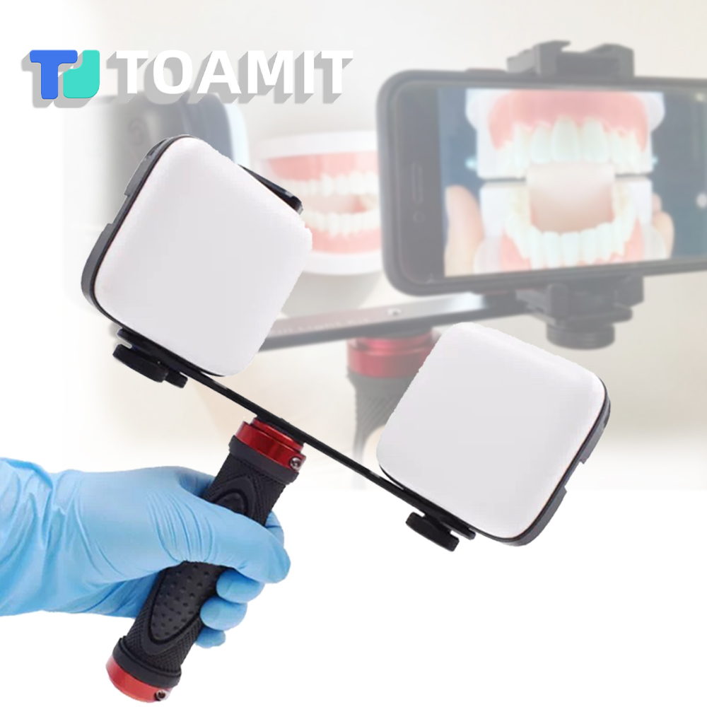 Luz de fotografía dental, flas - Photography Lighting Kit reseña y precio