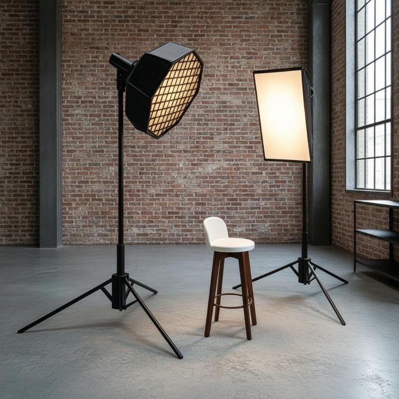 1/12 Mini estudio fotográfico  - Photography Lighting Layout reseña y precio