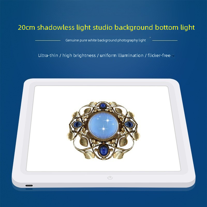 Mini Base de Luz LED Sin Sombr - Photography Lighting No Shadows reseña y precio