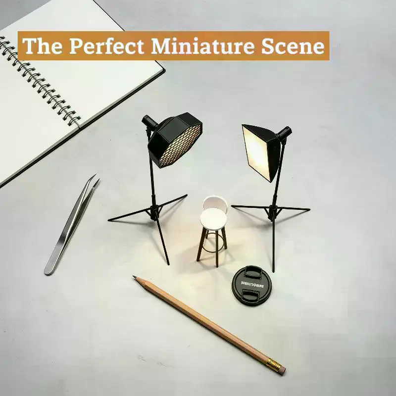 Mini Softbox de Luz de Estudio - Photography Lighting Layout reseña y precio