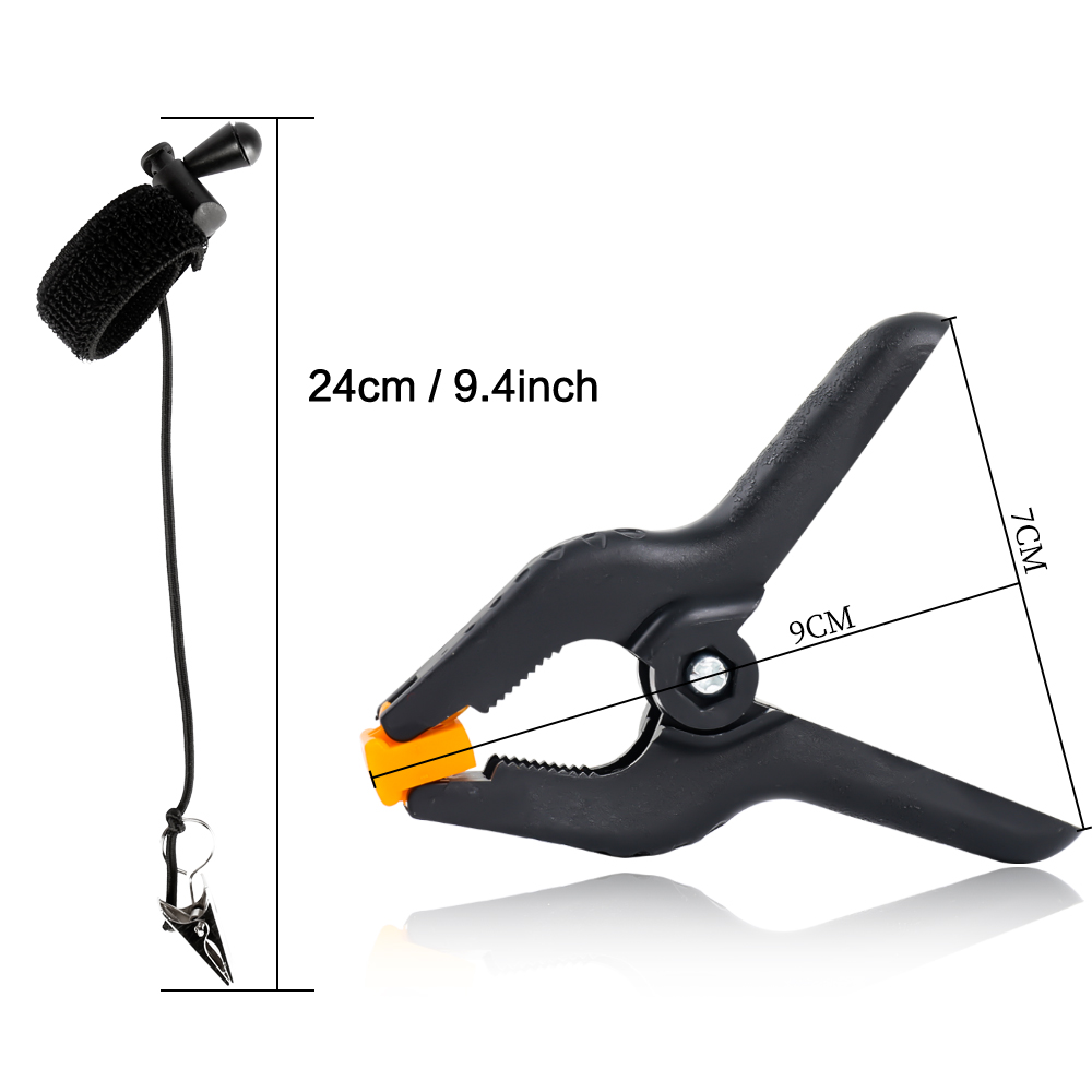 Abrazaderas de muselina de alt - Photography Lighting Kits reseña y precio