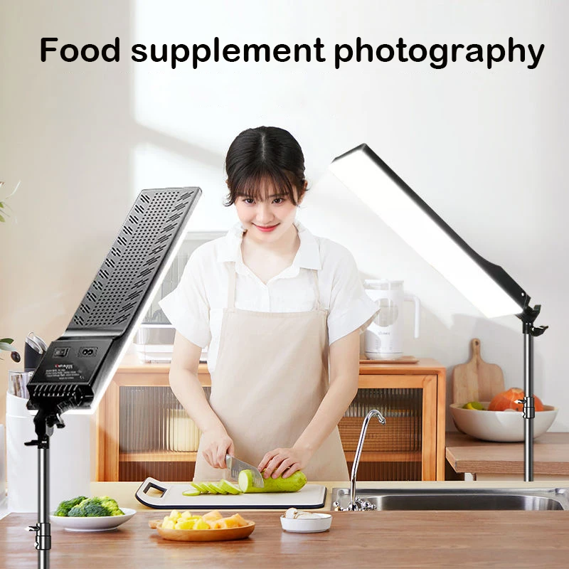 Panel de luz LED rectangular p - Photography Lighting Board reseña y precio