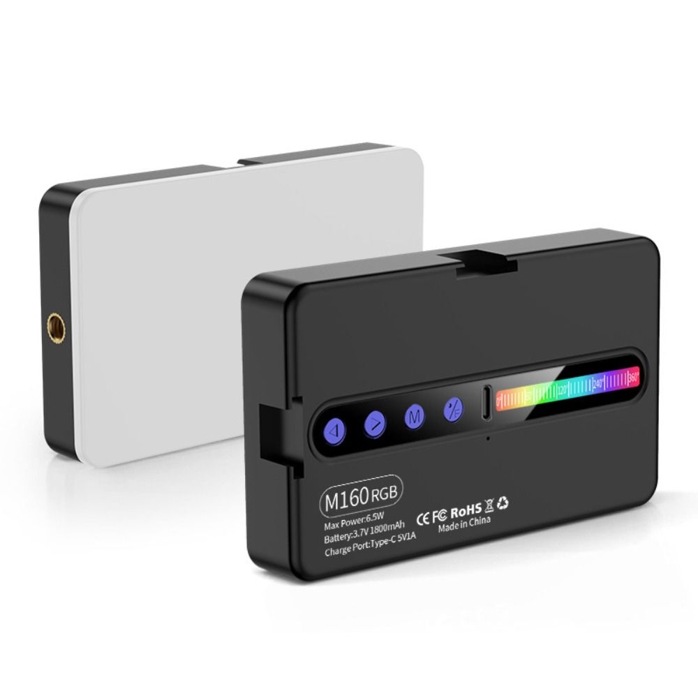 Luz LED RGB para vídeo con int - Photography Lighting Kit reseña y precio